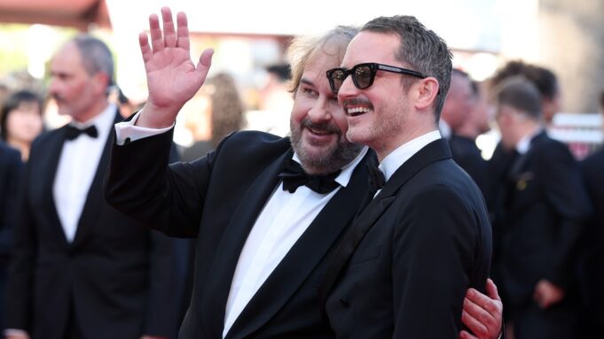 Peter Jackson and Elijah Wood at
