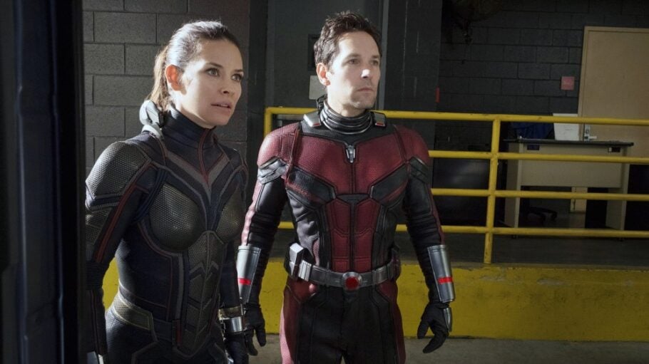 Evangeline Lilly and Paul Rudd