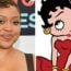 Quinta Brunson and Betty Boop