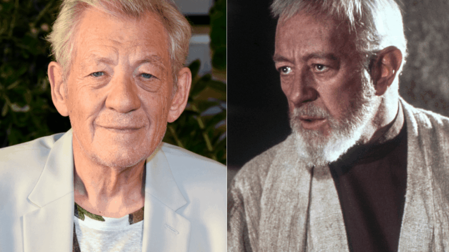 Ian McKellen and Alec Guinness