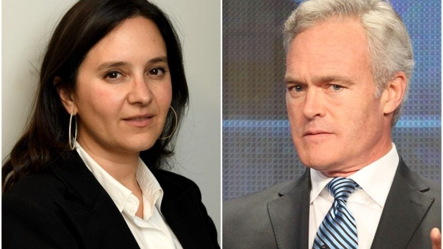 Bari Weiss and Scott Pelley