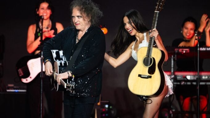 Robert Smith and Olivia Rodrigo