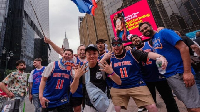 Knicks fans