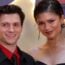 Tom Holland and Zendaya at event