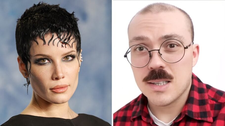 Halsey and Anthony Fantano