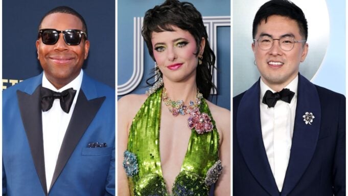 Kenan Thompson, Sarah Sherman and Bowen
