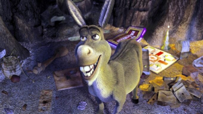 Donkey in Shrek film