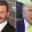 Jimmy Kimmel and Donald Trump