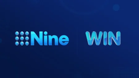Nine x WIN logos