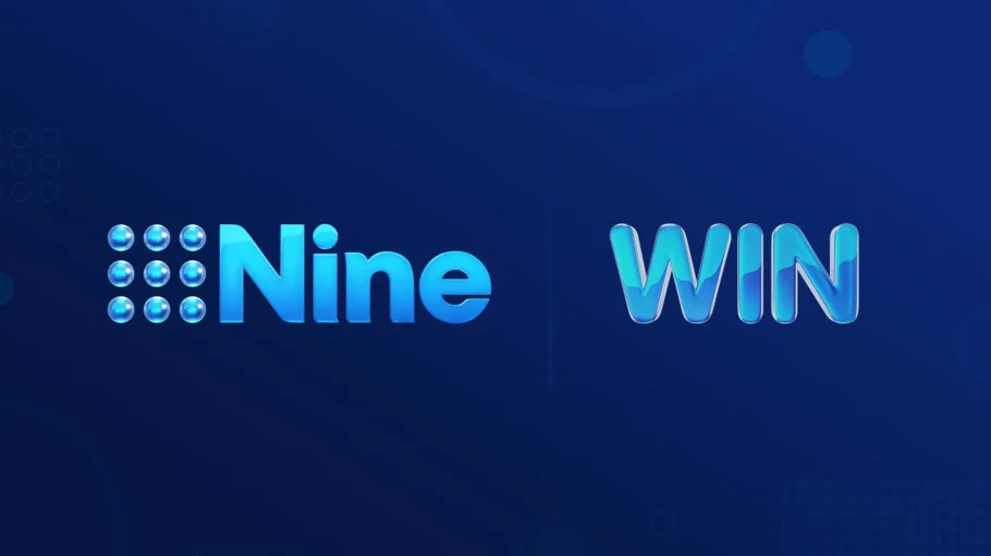 Nine x WIN logos