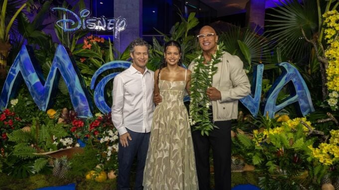 Dwayne Johnson and Catherine Lagaʻaia Hit