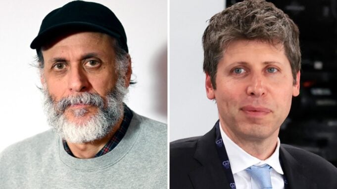 Luca Guadagnino and Sam Altman