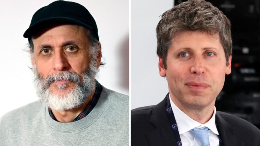 Luca Guadagnino and Sam Altman