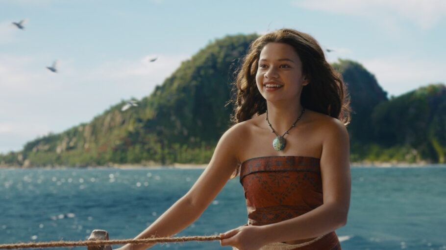 Catherine Laga'aia as Moana in Disney's