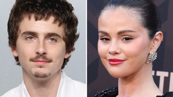 Timothee Chalamet and Selena Gomez