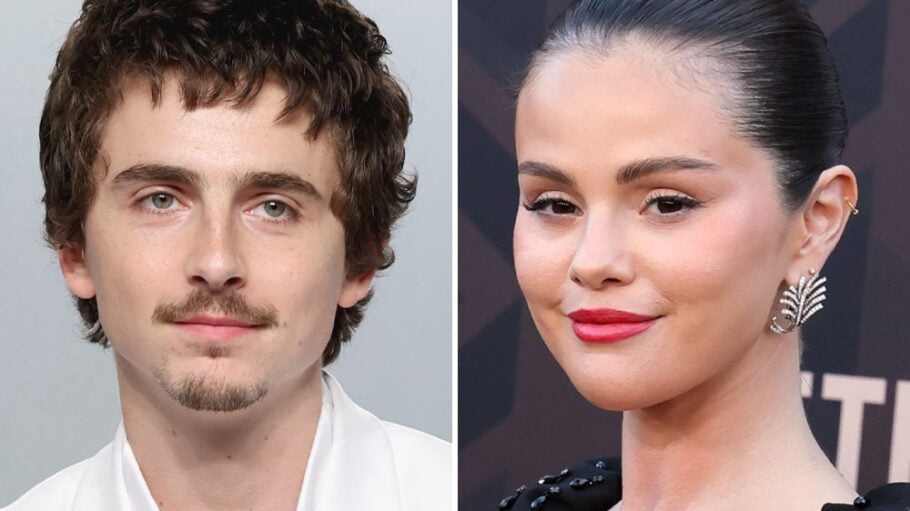 Timothee Chalamet and Selena Gomez