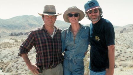 Sam Neill, Laura Dern and Steven