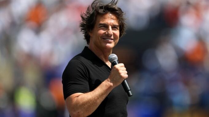 Tom Cruise at the World Cup