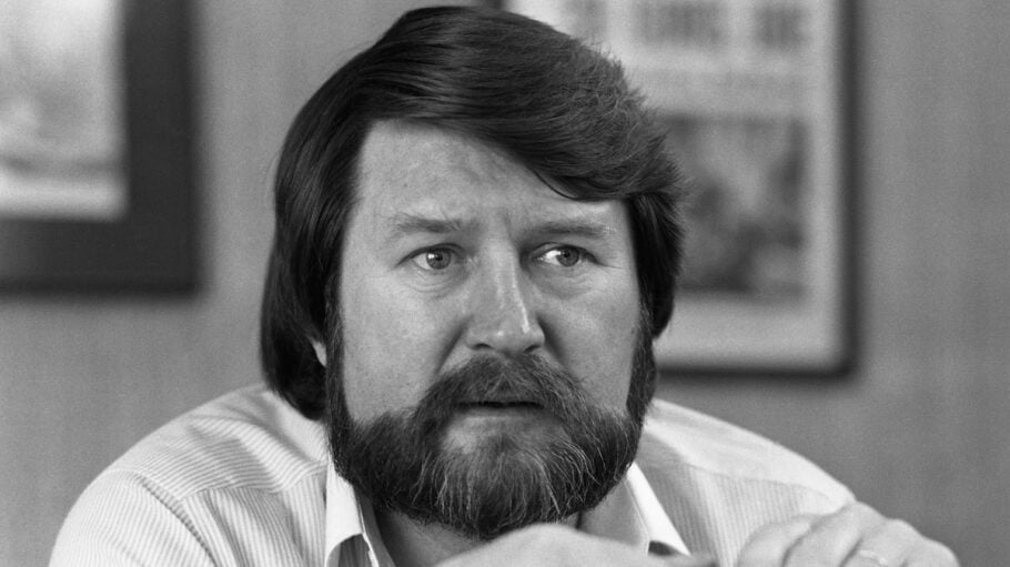 MELBOURNE, AUSTRALIA - 1985: Derryn Hinch