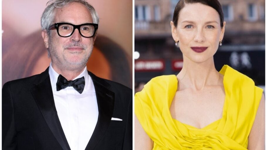 Alfons Cuaron and Caitriona Balfe