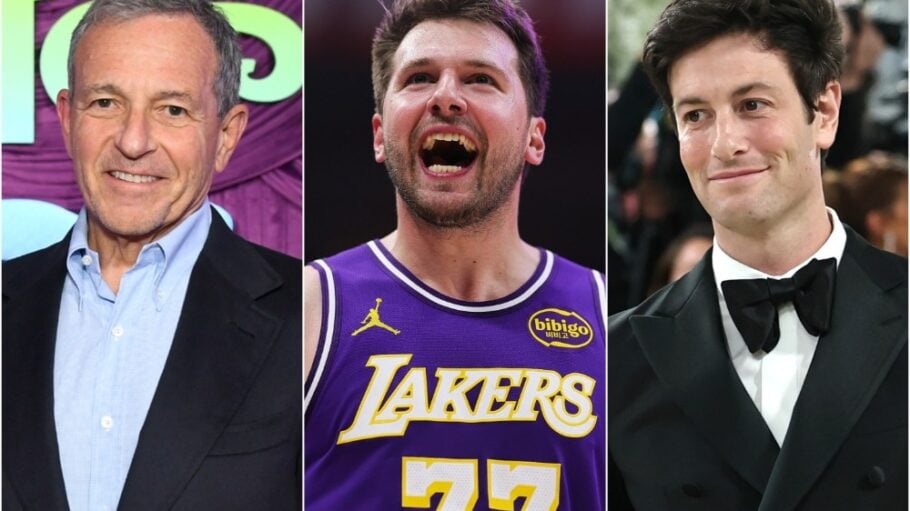 Bob Iger, Luka Dončić and Josh