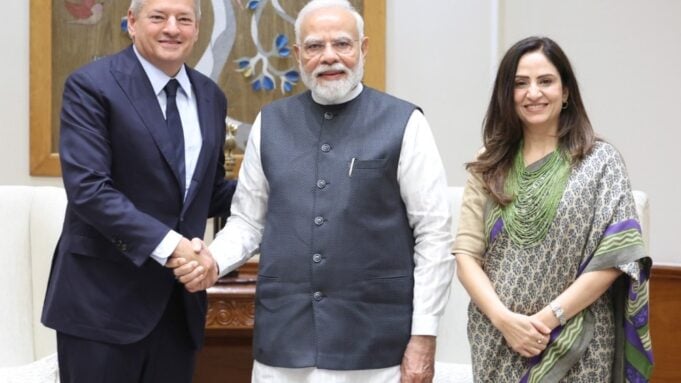Ted Sarandos meets Narendra Modi
