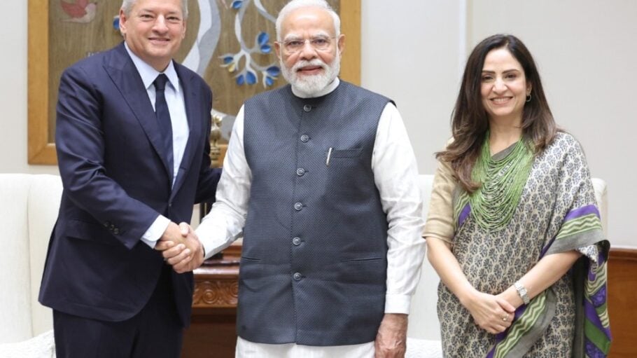 Ted Sarandos meets Narendra Modi