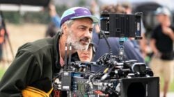 Director, Taika Waititi, on the set