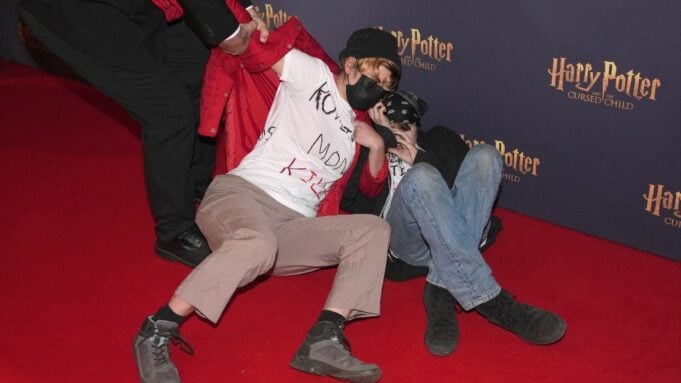 Harry Potter protest
