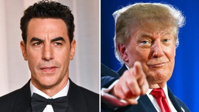 Sacha Baron Cohen Trump
